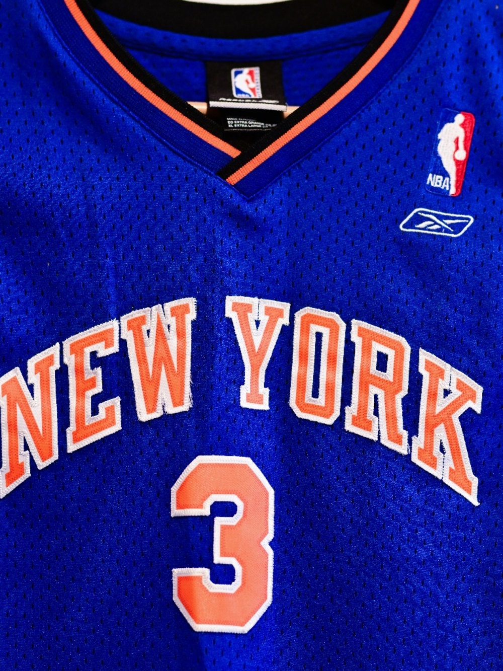 1999 Reebok Stephon Marbury New York Knicks Jersey Youth XL/Men's Small